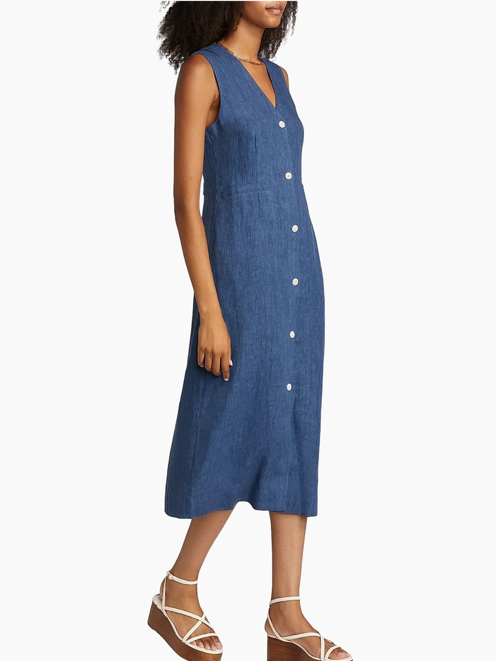 Jenni Kayne Callan Linen Midi-Dress